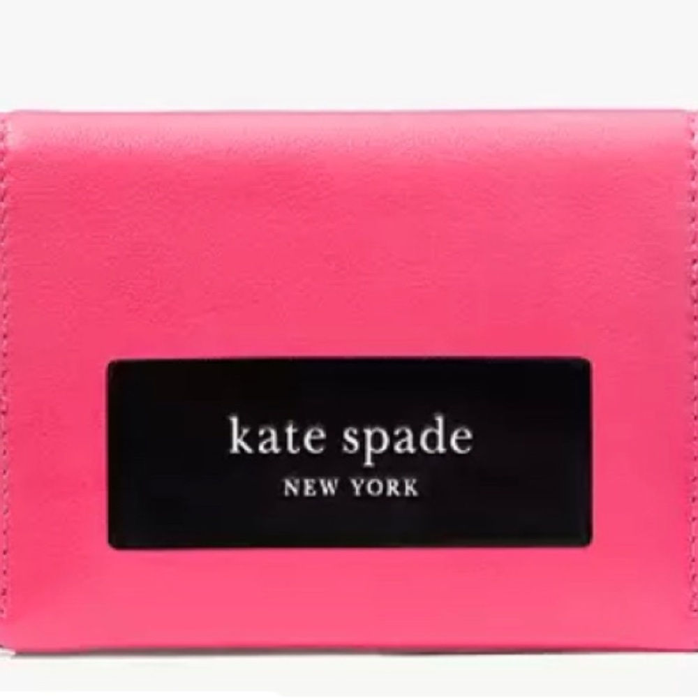 Kate Spade Pink Trifold Wallet